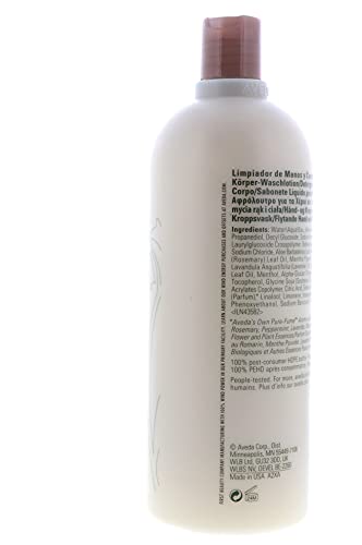 Aveda Rosemary Mint Hand/Body Wash BB, 33.8 Ounce