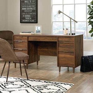 Sauder Clifford Place Executive Desk, Grand Walnut finish