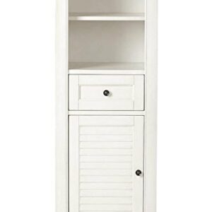 Home Decorators Collection Hamilton Linen Bath Cabinet, 52.5" Hx18.75 Wx14 D, Ivory