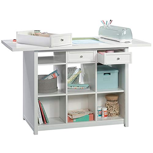 Sauder Craft Pro Series Work Table, White finish