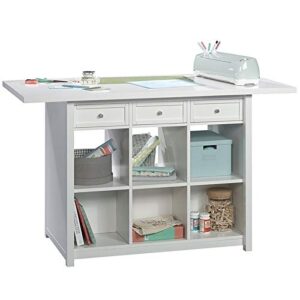 Sauder Craft Pro Series Work Table, White finish