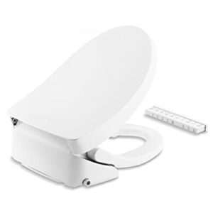 Kohler 28119-0 C3-325 Bidet Seat with Remote Featuring Spa and 3D wash Modes, Elongated, White