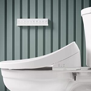 Kohler 28119-0 C3-325 Bidet Seat with Remote Featuring Spa and 3D wash Modes, Elongated, White