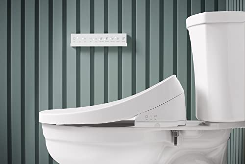 Kohler 28119-0 C3-325 Bidet Seat with Remote Featuring Spa and 3D wash Modes, Elongated, White