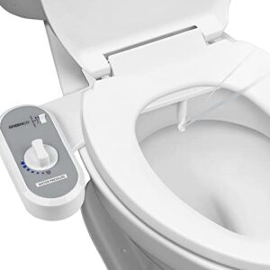 Greenco Bidet Attachment for Toilet Water Sprayer for Toilet Seat | Easy-to-Install, Non-Electric Bidet with Adjustable Fresh Water Jet Spray| All Accessories with Detailed Instructions | Holiday Gift