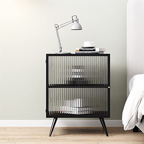 PRVDV Bedside Table with Drawers Bedside Table Modern Simple Bedside Table Living Room Sofa Side Table Mobile Furniture (Size : Right)