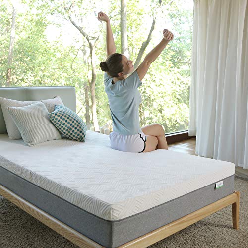 Novilla Twin Mattress, 10 inch Gel Memory Foam Twin Size Mattress for Cool Sleep & Pressure Relief, Medium Firm Mattresses, Bliss (NV0M801-10-T)