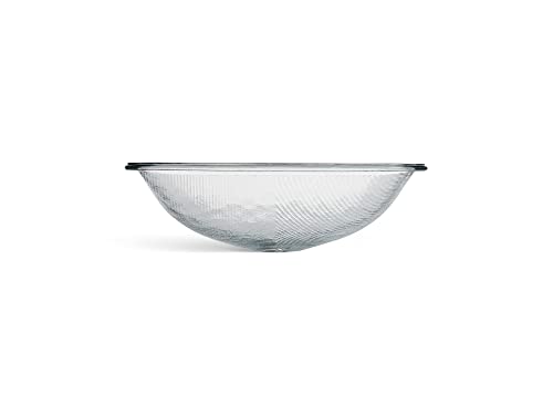 KOHLER K-28823-B11 ARTIST EDITIONS Yepsen Collection Glass Undermount Bathroom Sink 17" x 13"Rectangle Basin Ice