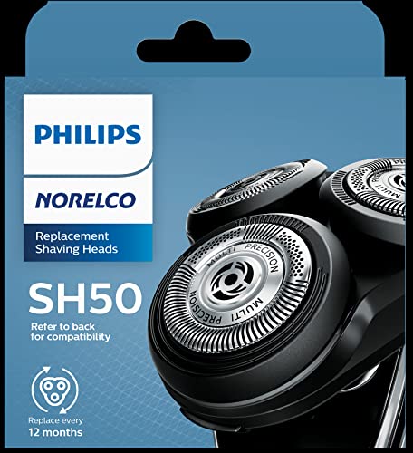 Philips Norelco Replacement Heads for Series 5000 Shavers, SH50/52