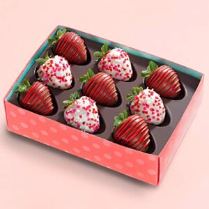 9 Love Bites Chocolate Covered Strawberries (Fun Size)