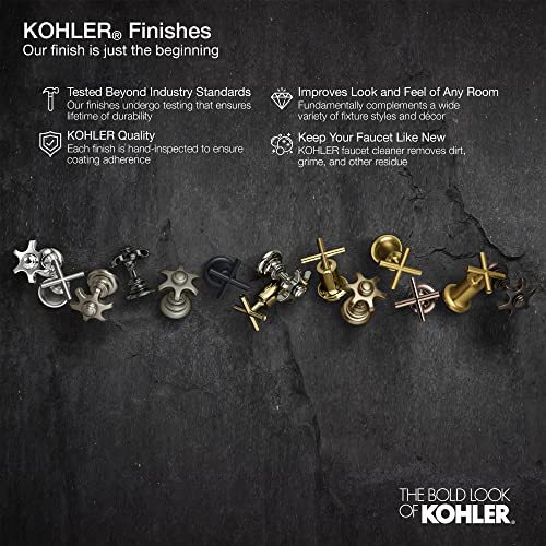 Kohler 8799-TT Duostrainer Sink Drain and Strainer Basket Less Tailpiece, Vibrant Titanium