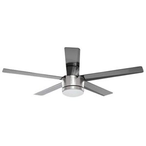 home decorators collection sw1422bn merwry 52 in. led brushed nickel ceiling fan