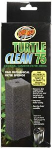 zoo med turtle clean 75 fine mechanical filter sponge
