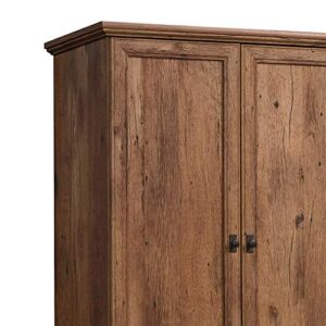 Sauder Palladia Armoire, Vintage Oak finish