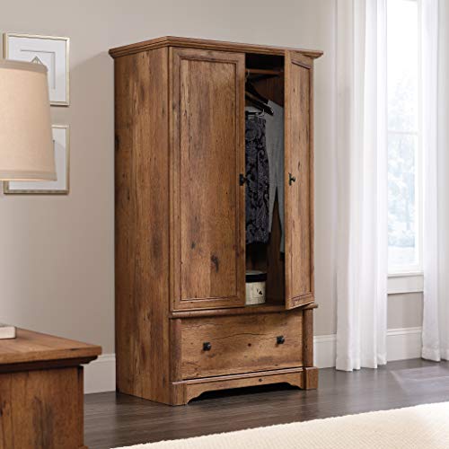 Sauder Palladia Armoire, Vintage Oak finish