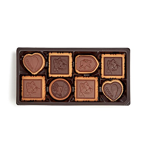 Godiva Chocolatier Assorted Chocolate Box of Biscuits, 20 pc., 5.8 ounces