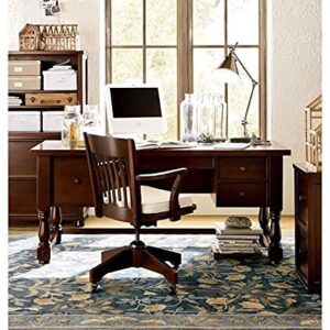 Pottery Barn 3x5 2.5x9 5x8 8x10 9x12 Adeline Blue Handmade Tufted Woolen Area Rug (9x12)