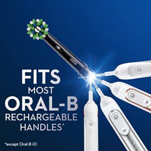 Oral-B CrossAction Electric Toothbrush Replacement Brush Heads, Black, 6 Count