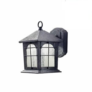 home decorators collection aged iron outdoor led wall lantern