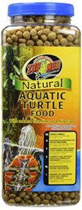 zoo med natural aquatic turtle food, growth formula, 13-ounce