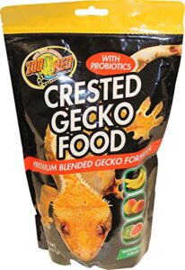 zoo med crested gecko food – watermelon – 1 lb, black