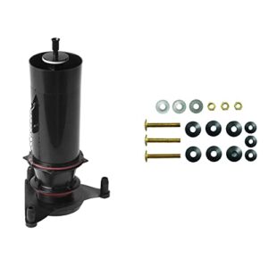 kohler k-1117210 flush valve kit, 1.28,black & genuine part gp52050 tank bolt accessory pack