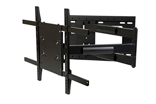 Wall Mount World - 40 Inch Extension Wall Mount - 90 Degree Swivel - 15° Adjustable Tilt Angle - Easy Install - Mounting Hardware Included Fits Samsung UN43NU6900FXZA 43" NU6900 4K TV