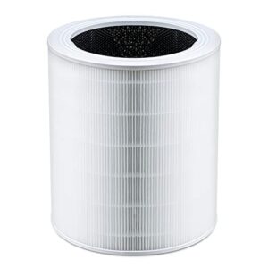 levoit core 600s-rf air purifier replacement filter, h13 true hepa, core 600s-rf, 1pack, white