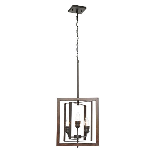 HomeDecorators Collection7921HCD Palermo GroveCollection3-LightGildedIronPendant