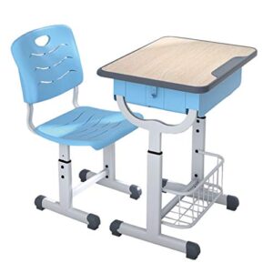 articles for daily use simple children’s desk and chair set, height adjustable, ergonomic desk and chair, student desk and chair set