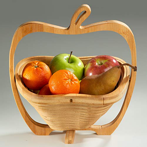 A Gift Inside Apple Dried Fruit Gift Tray Turns into Fruit Basket, Dried Fruit & Trail Mix, Corporate Gifting, Holiday Gifting, 1 Count