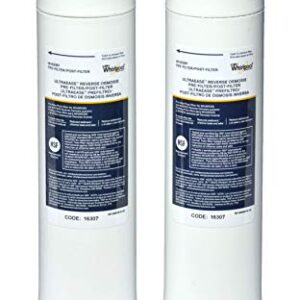 Whirlpool WHEERF Replacement Water Filter Cartridges White, 9.8 x 2.5 x 2.5 inches