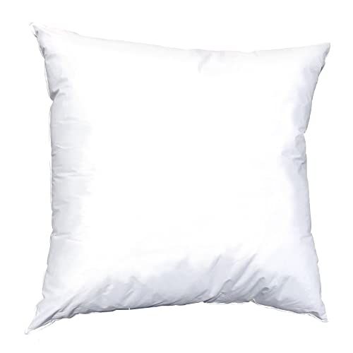 Pillowflex Synthetic Down Pillow Insert - 28x28 Down Alternative Pillow, Insert for Large Square Euro Sham, European Size Pillow - Polyester Accent Sofa Couch Bed Pillow - 1 Decorative Pillow Form