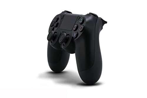 DualShock 4 Wireless Controller for PlayStation 4 , television- Jet Black (Renewed)