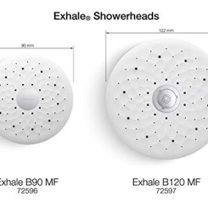 KOHLER K-72597-SN Exhale B120 2.0 Gpm Multifunction Showerhead, Vibrant Polished Nickel