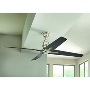 Home Decorators Collection Virginia Highland 56 in. Indoor Brushed Nickel Ceiling Fan with Remote Control