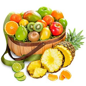 tropical favorites fresh fruit gift basket