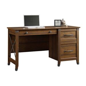 Sauder Carson Forge Desk, Washington Cherry finish