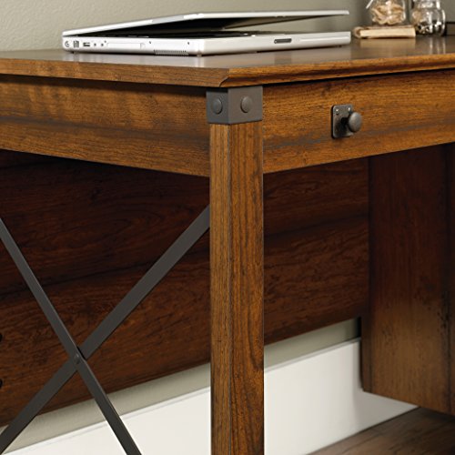 Sauder Carson Forge Desk, Washington Cherry finish