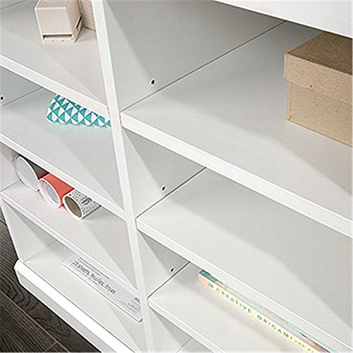 Sauder Craft Pro Series Open Storage Cabinet, White Finish & Craft Pro Series Storage Cabinet, White Finish