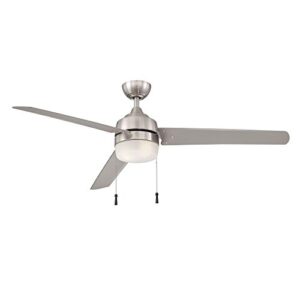 home decorators collection carrington 60 in. brushed nickel ceiling fan