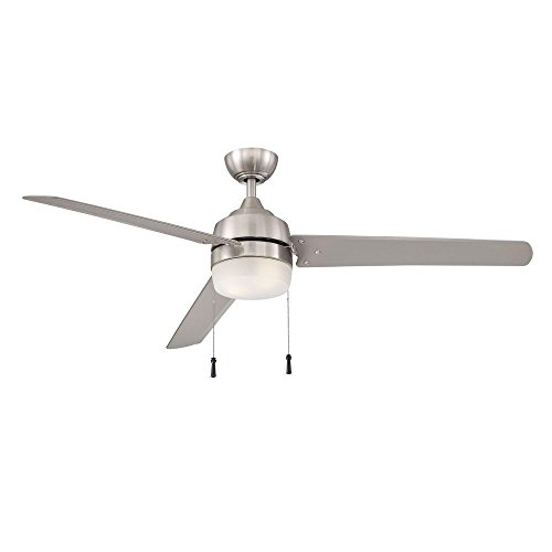 Home Decorators Collection Carrington 60 in. Brushed Nickel Ceiling Fan