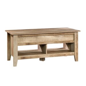 Sauder Dakota Pass Lift-Top Coffee Table, L: 43.15" x W: 19.45" x H: 19.02", Craftsman Oak finish