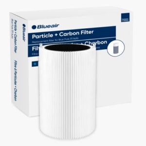 blueair blue pure 311 auto genuine replacement filter, particle and activated carbon, fits blue pure 311 auto air purifier
