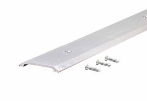 m-d building products 11072 m-d flat saddle threshold, 36 in l x 2-1/2 in w x 1/4 in h, aluminum, x 2-1/2″ w x