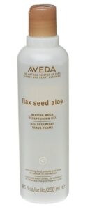 aveda flax seed aloe strong hold sculpturing gel, 8.5-ounce bottles (pack of 2)