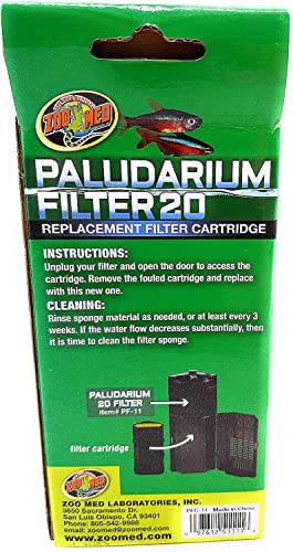 Zoo Med Paludarium Replacement Filter Cartridge, 20 gal (690733)