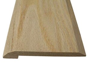 style 4- solid red oak interior threshold- 4 inch wide (36 inches long)