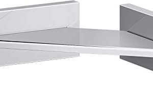 Kohler K-23287-CP Square Foot Ledge, Polished Chrome