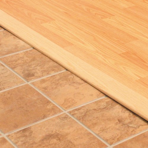 M-D Building Products 11908 M-D Flat Door Threshold, 2-1/2 in W X 36 in L X 3/8 in H, Tan/Oak, x 2-1/2" W x, Natural